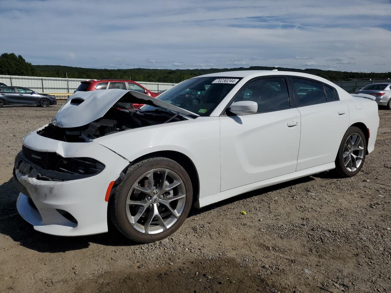 2022 DODGE CHARGER GT VIN:2C3CDXHGXNH145243