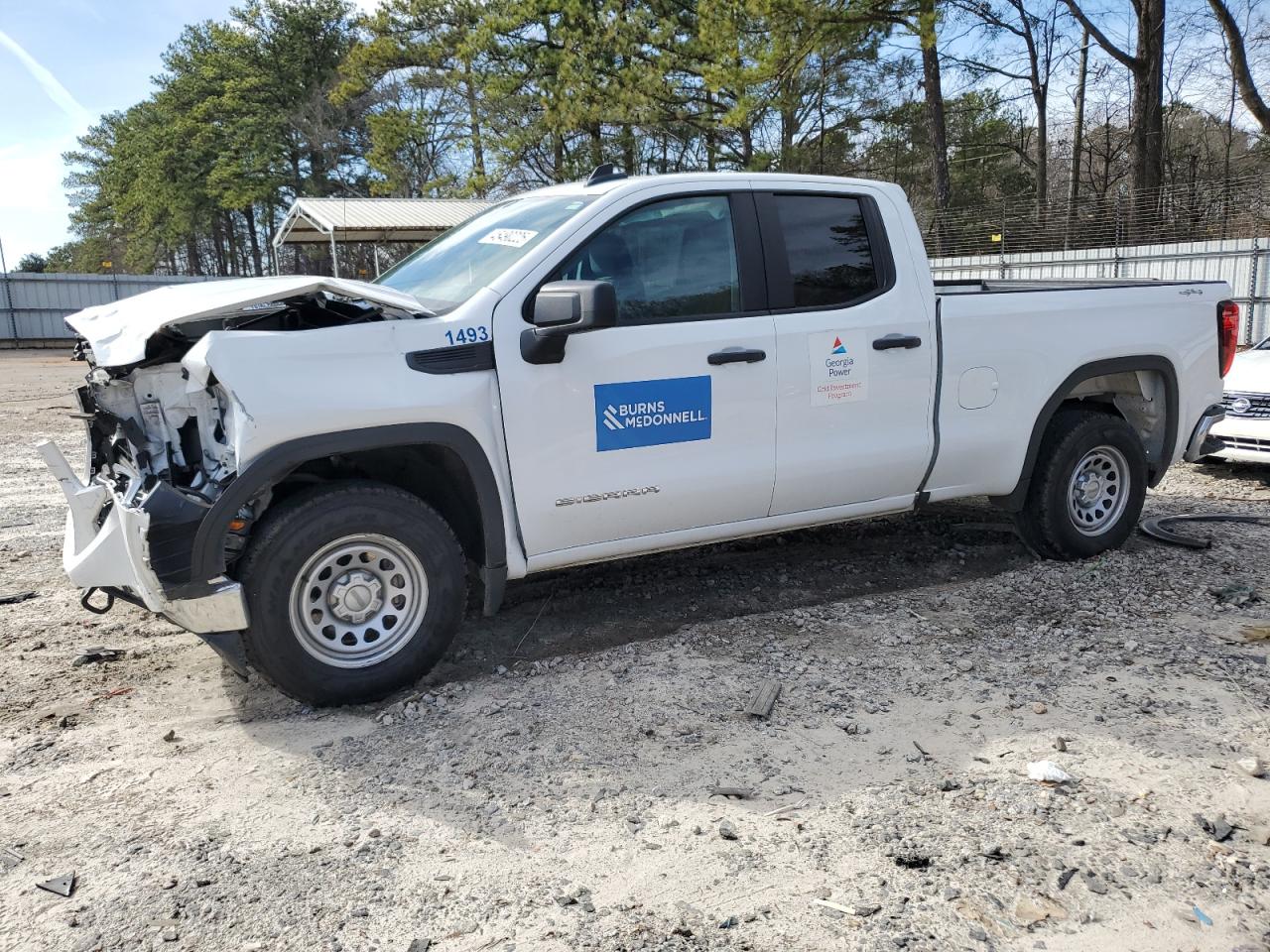 2022 GMC SIERRA K1500 VIN:1GTRUAEDXNZ507651