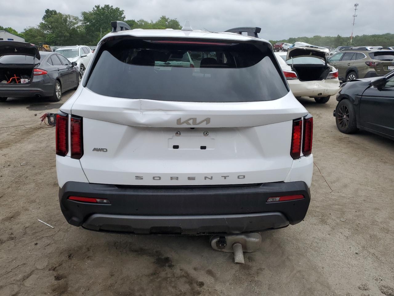 2022 KIA SORENTO S VIN:5XYRLDLC5NG087200