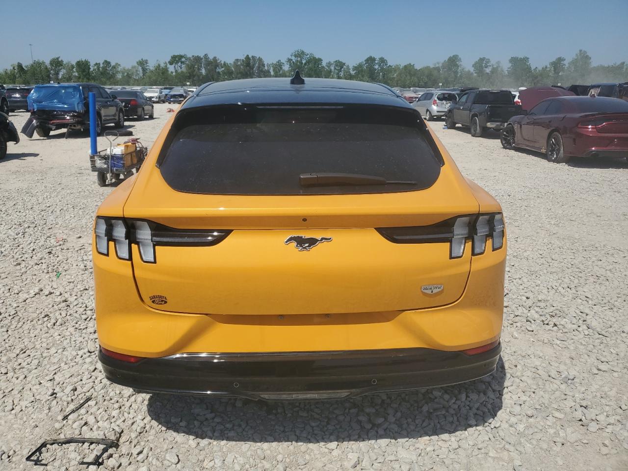 2022 FORD MUSTANG MACH-E CALIFORNIA ROUTE 1 VIN:3FMTK2SU2NMA12766