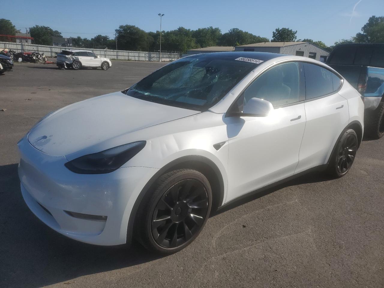 2023 TESLA MODEL Y  VIN:7SAYGAEEXPF664569