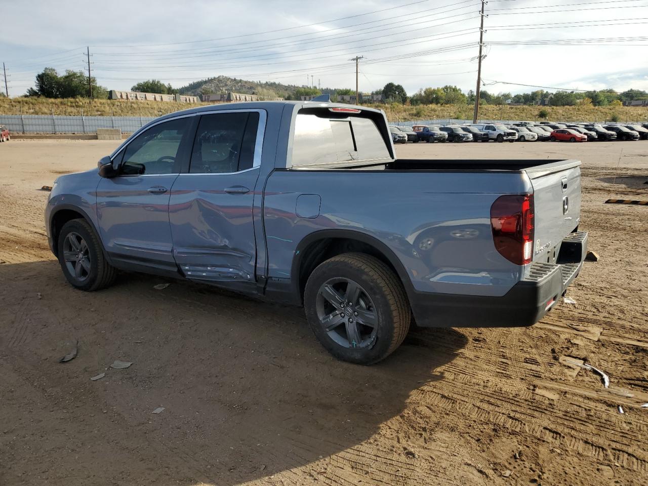 2023 HONDA RIDGELINE RTL VIN:5FPYK3F5XPB007171