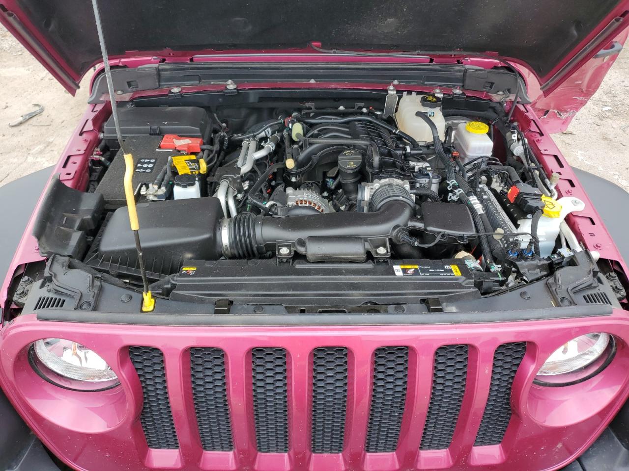 2022 JEEP WRANGLER SPORT VIN:1C4GJXAGXNW110591