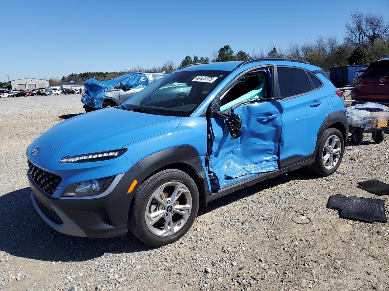 2022 HYUNDAI KONA SEL VIN:KM8K62AB9NU926167
