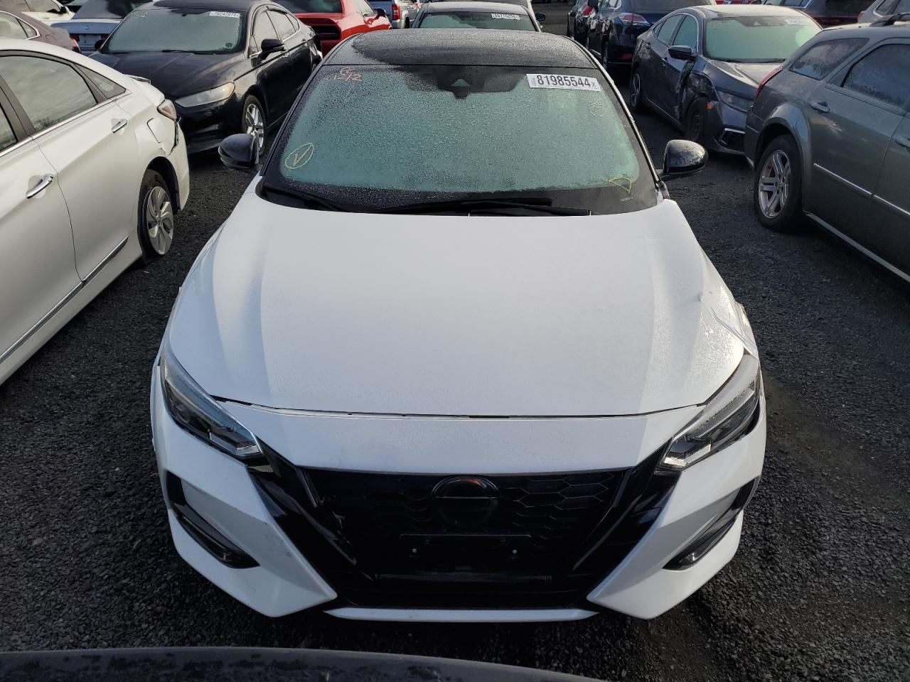 2022 NISSAN SENTRA SR VIN:3N1AB8DV7NY311573