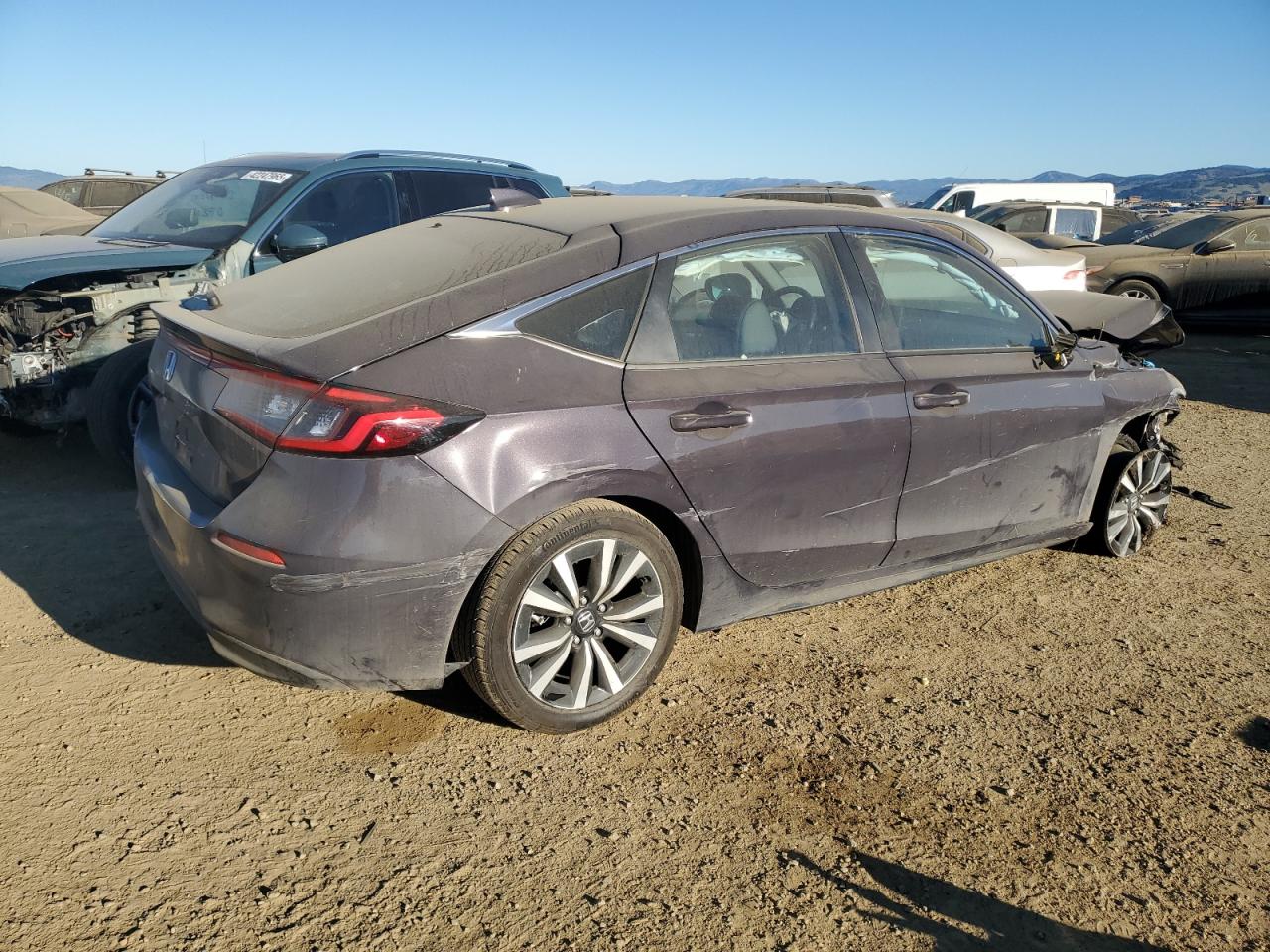 2024 HONDA CIVIC EXL VIN:19XFL1H79RE021491