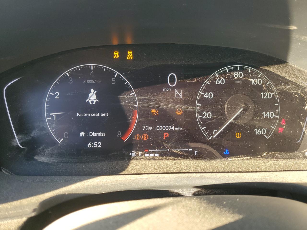 2022 HONDA CIVIC LX VIN:2HGFE2F27NH545911