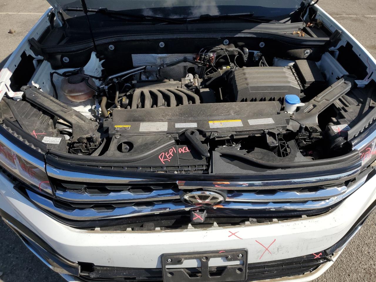 2022 VOLKSWAGEN ATLAS SEL PREMIUM R-LINE VIN:1V2FR2CA3NC514185