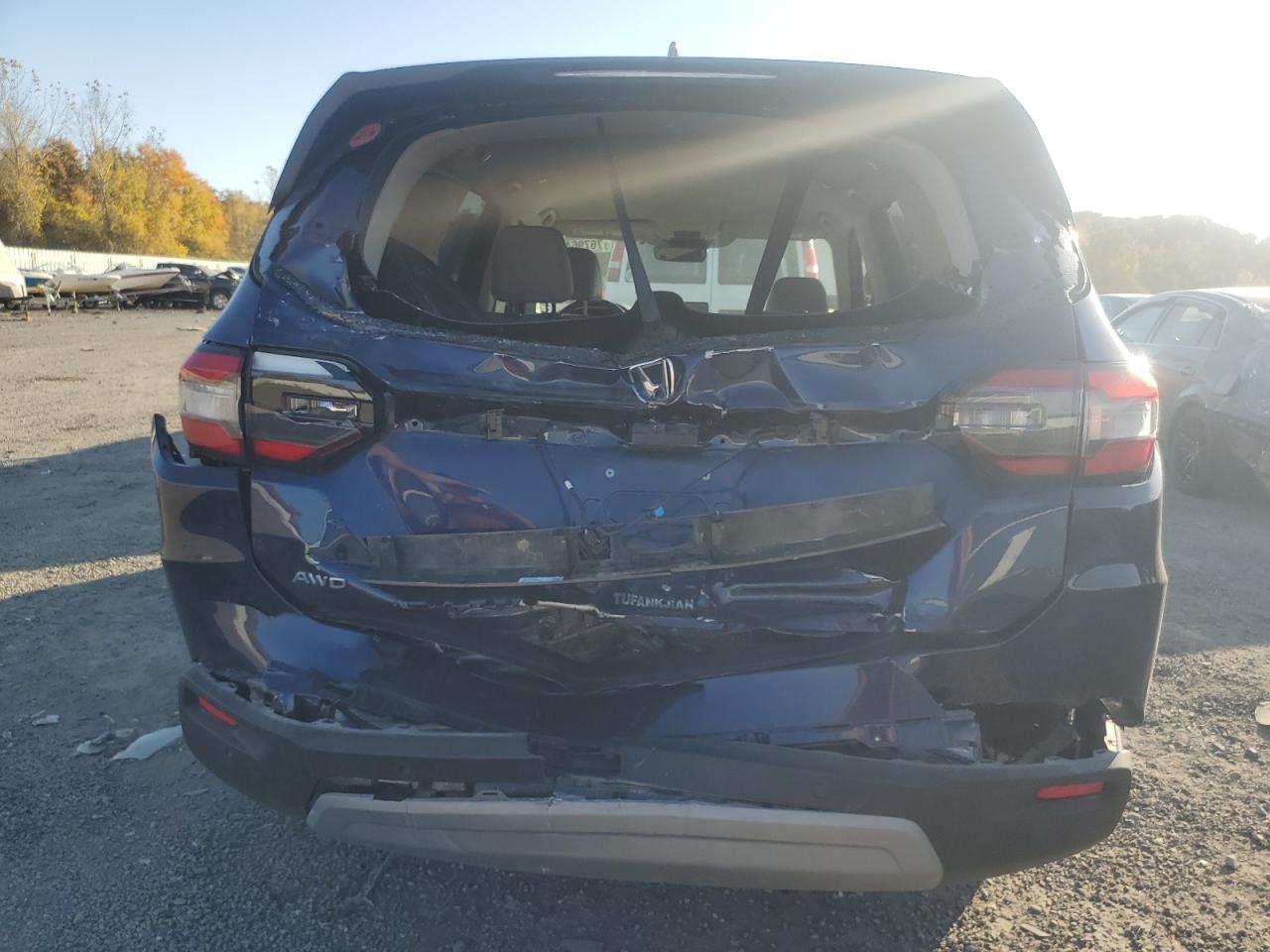 2023 HONDA PILOT EXL VIN:5FNYG1H58PB037488