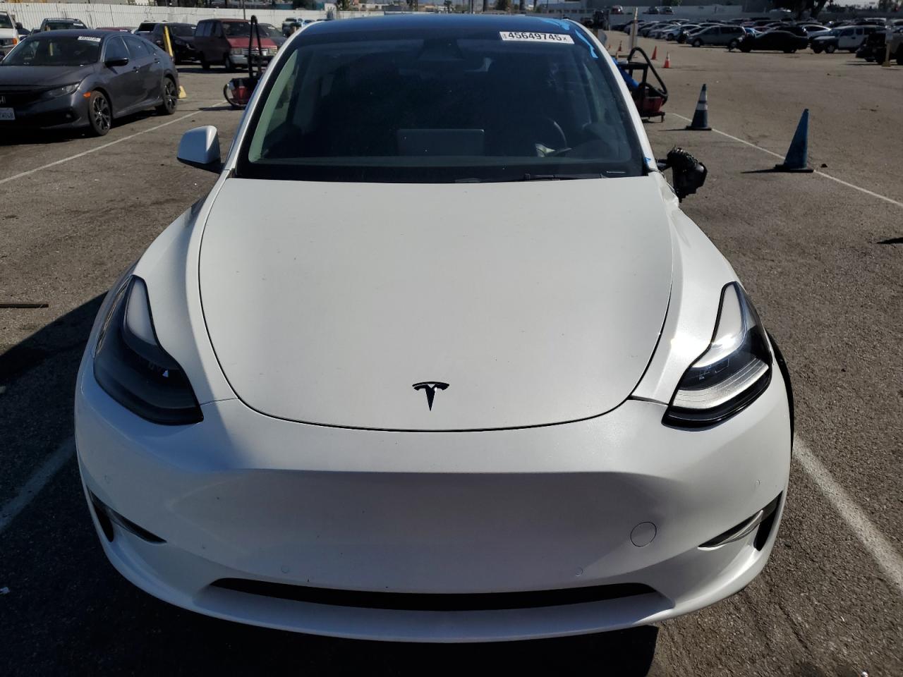 2022 TESLA MODEL Y  VIN:7SAYGAEE6NF554003
