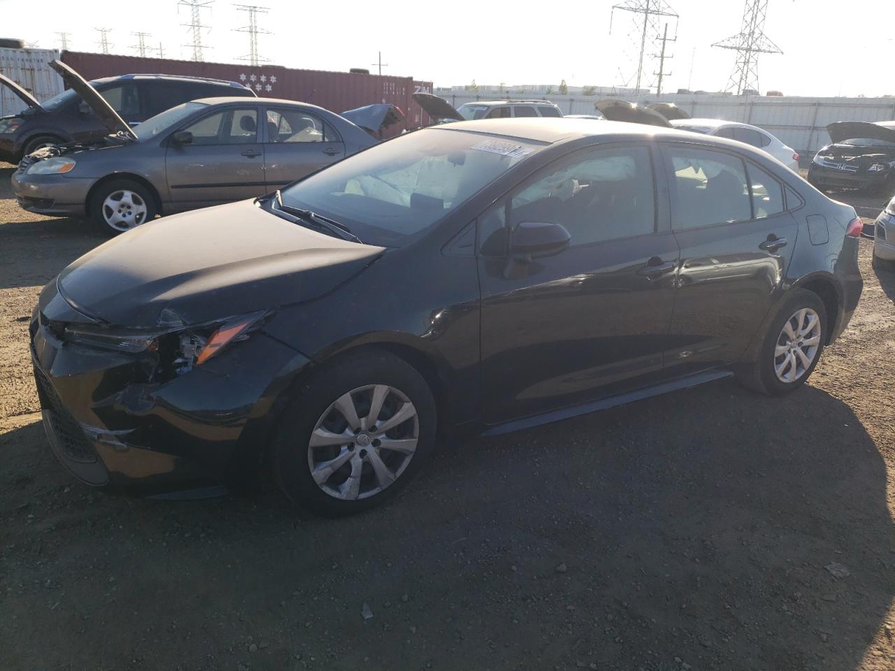 2022 TOYOTA COROLLA LE VIN:JTDEPMAE4NJ192656