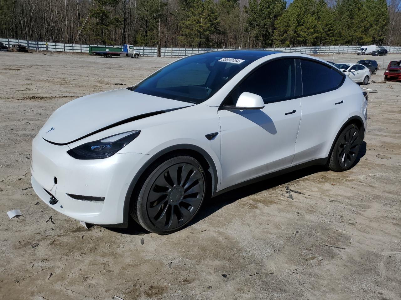 2022 TESLA MODEL Y  VIN:7SAYGDEF1NF374096