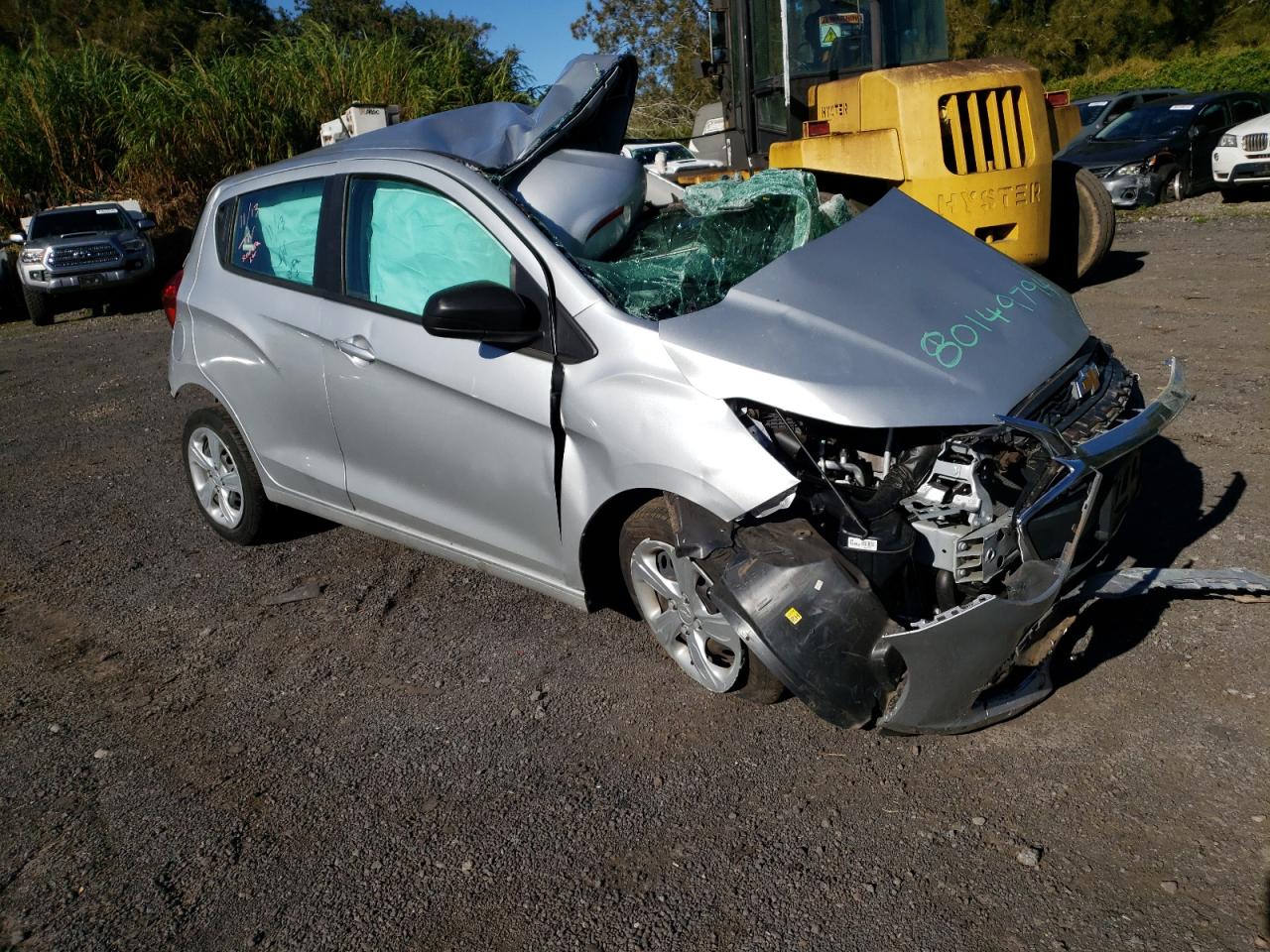 2022 CHEVROLET SPARK LS VIN:KL8CB6SAXNC035157