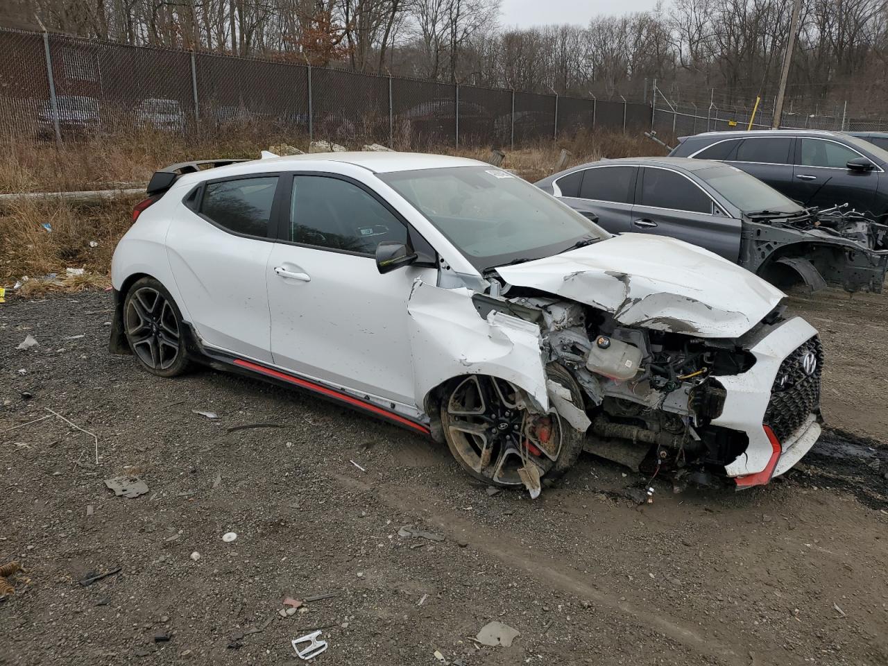 2022 HYUNDAI VELOSTER N  VIN:KMHT36AH3NU014577