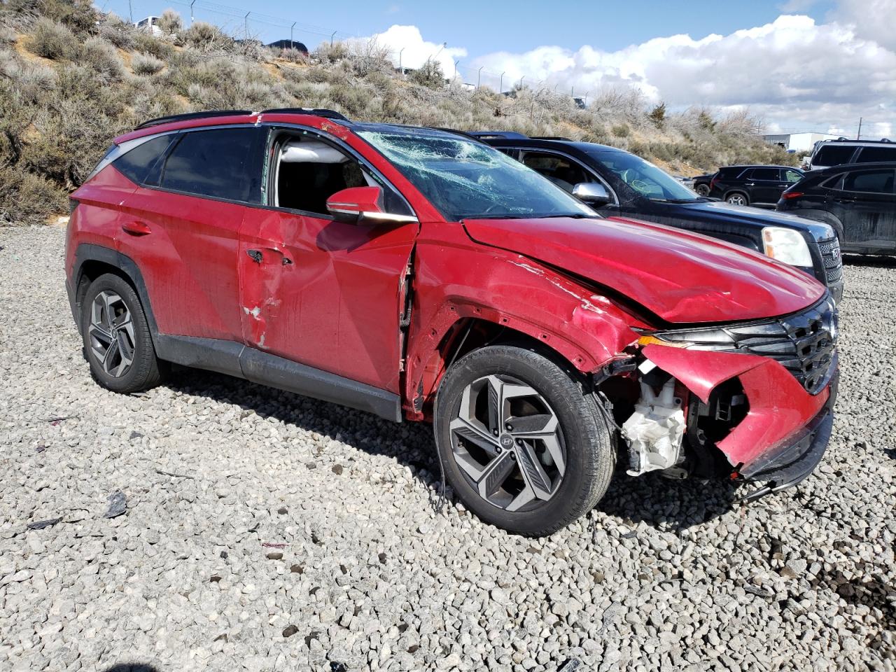 2022 HYUNDAI TUCSON LIMITED VIN:5NMJECAE6NH111936