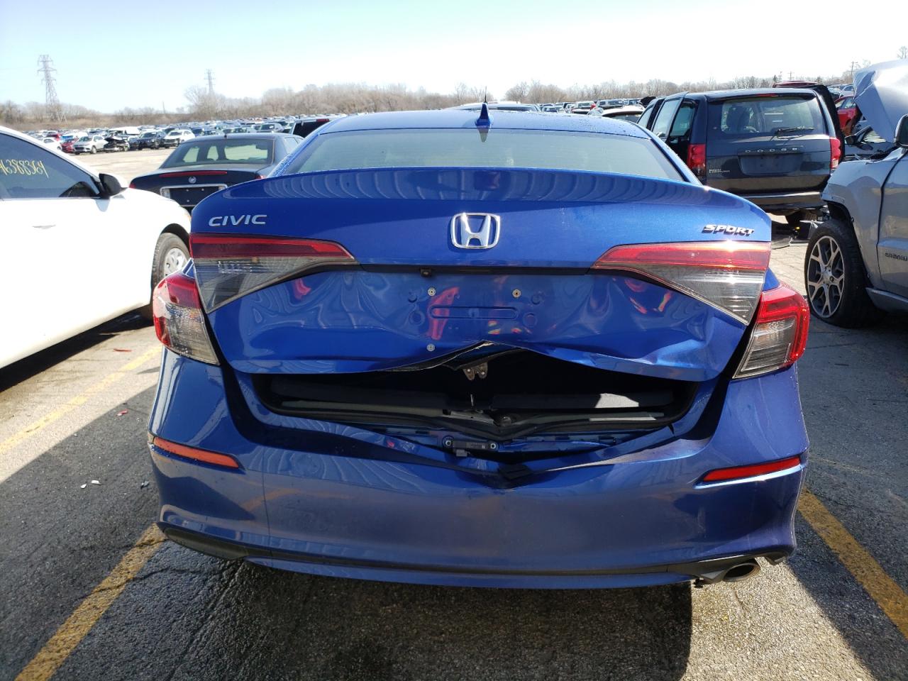 2023 HONDA CIVIC SPORT VIN:2HGFE2F51PH516644