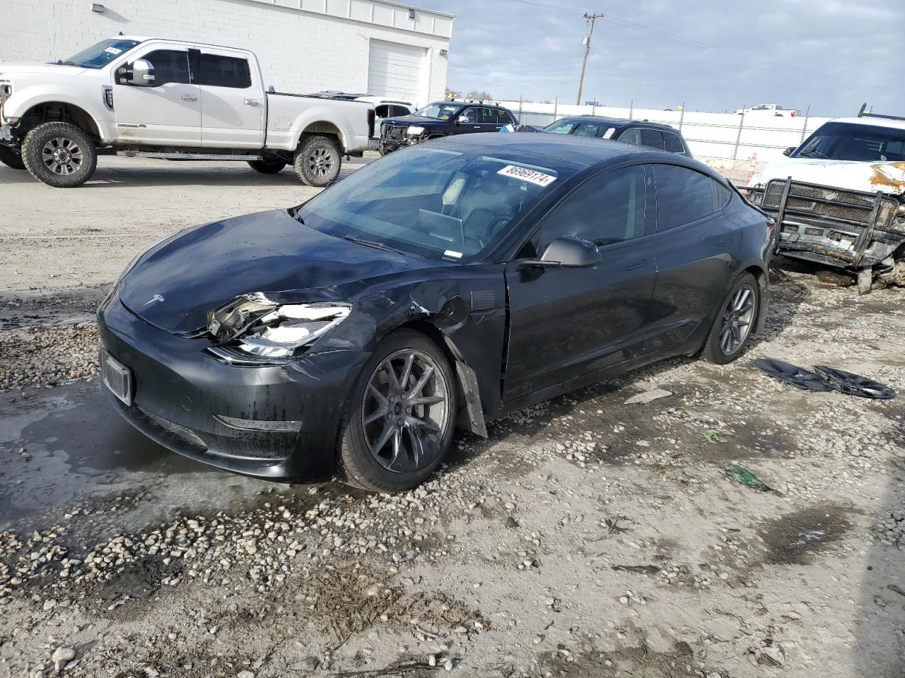 2022 TESLA MODEL 3  VIN:5YJ3E1EB5NF125535