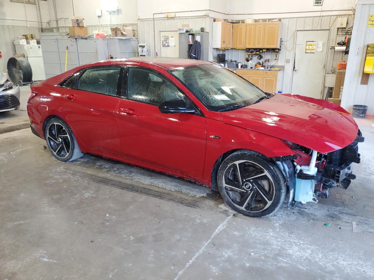 2022 HYUNDAI ELANTRA N LINE VIN:KMHLR4AF8NU288925