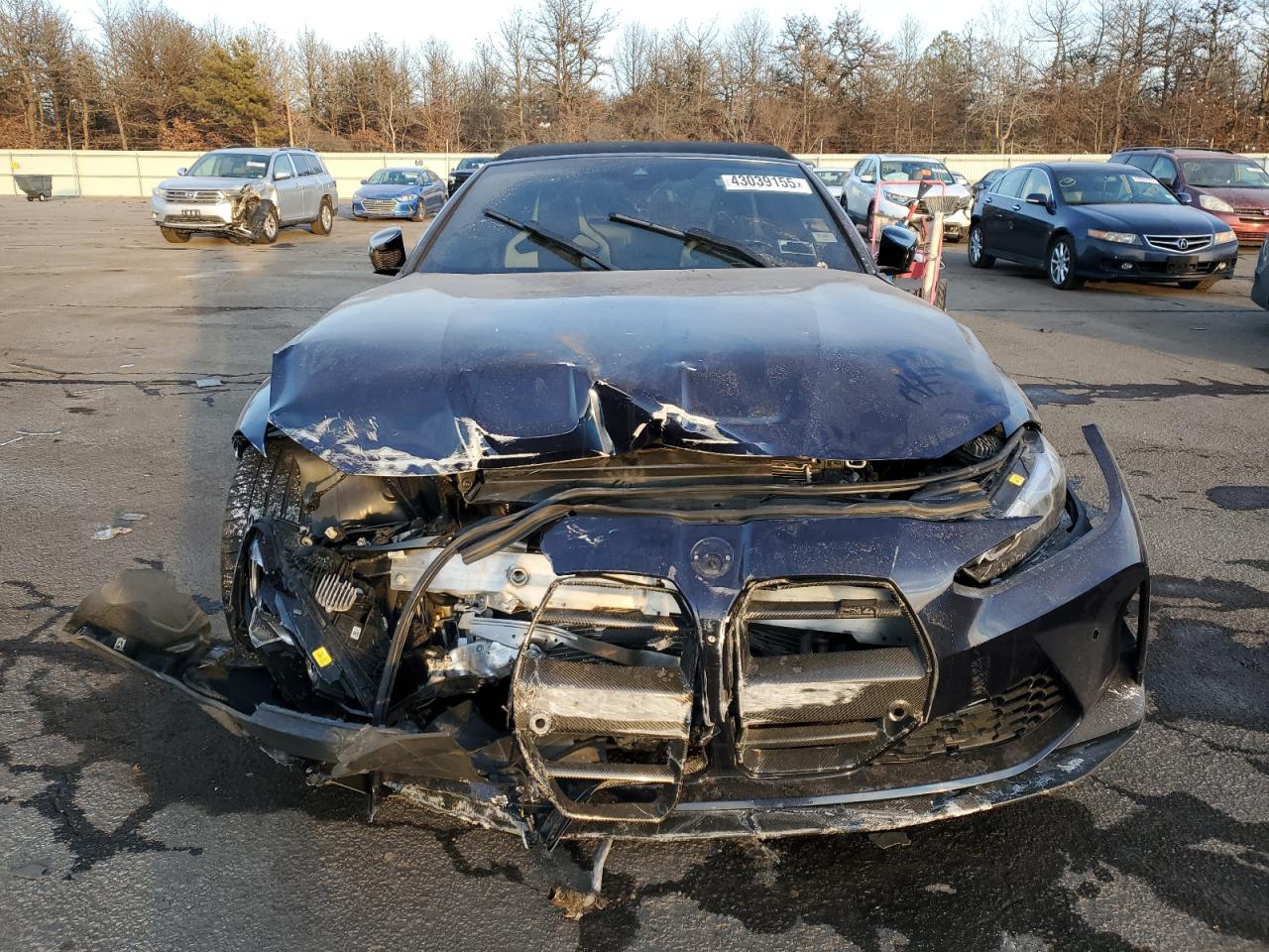 2022 BMW M4 COMPETITION VIN:WBS33BA0XNCH47220