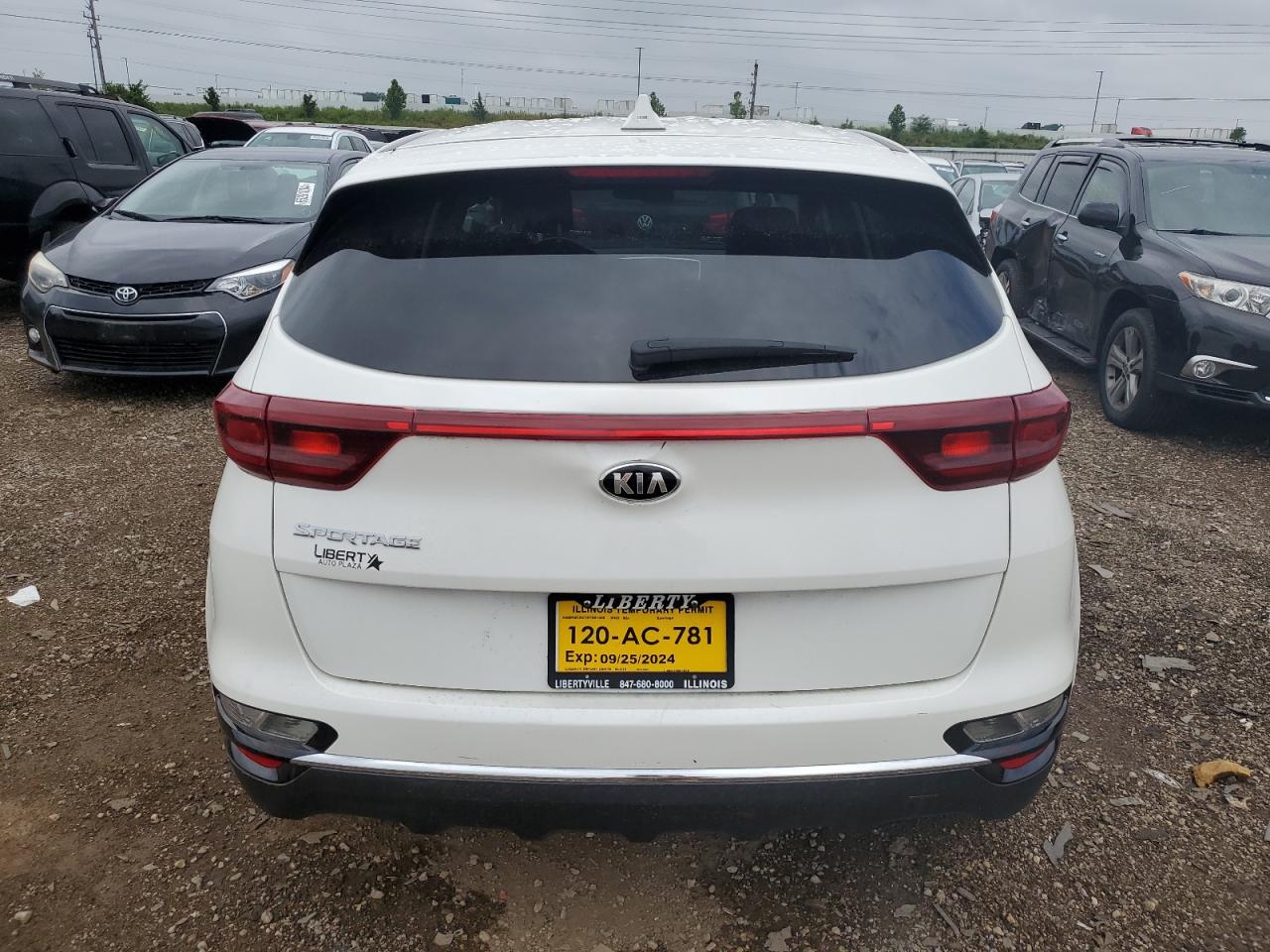 2022 KIA SPORTAGE LX VIN:KNDPMCAC7N7981360