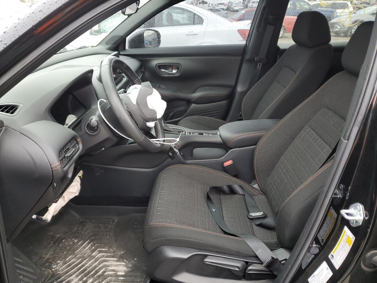 2024 HONDA HR-V SPORT VIN:3CZRZ2H57RM729125