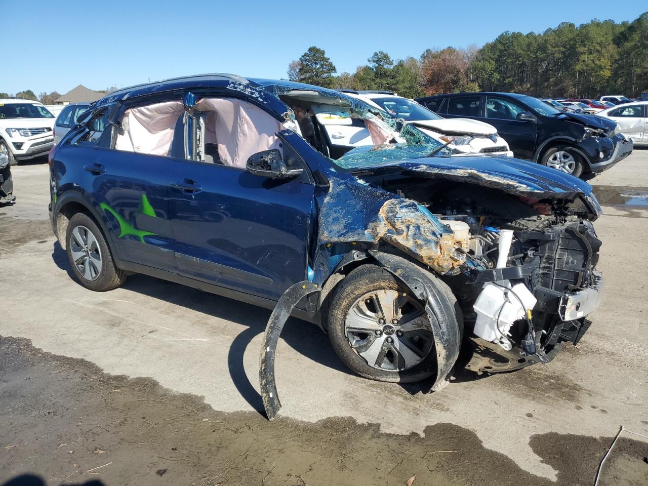 2022 KIA NIRO LX VIN:KNDCB3LC1N5499271