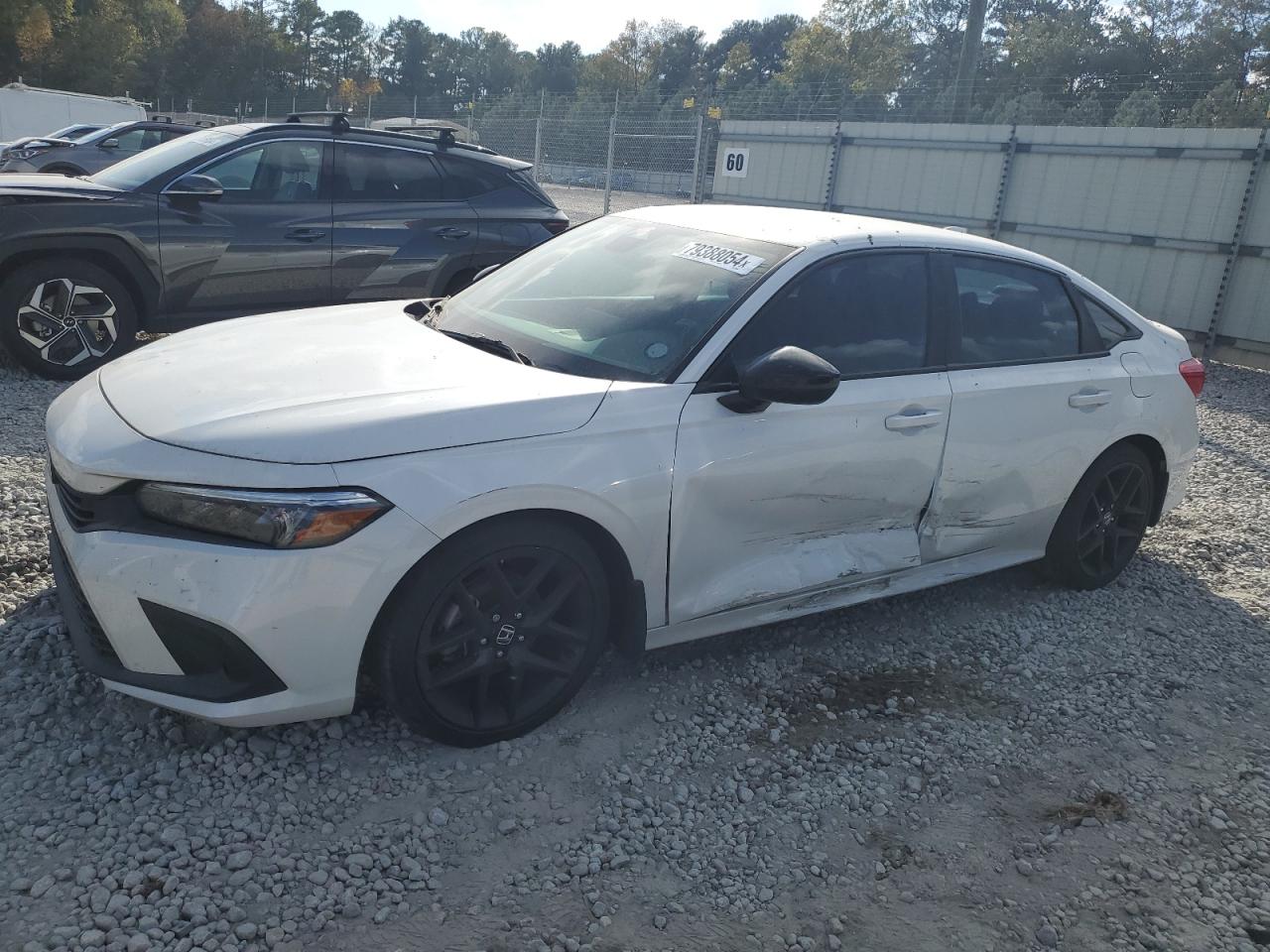 2022 HONDA CIVIC SPORT VIN:2HGFE2F54NH515694