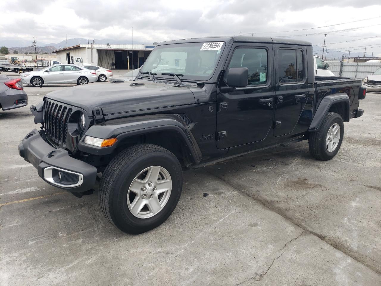2022 JEEP GLADIATOR SPORT VIN:1C6HJTAG1NL132016