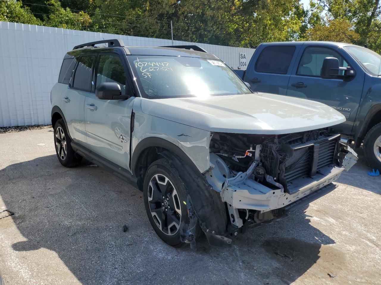 2023 FORD BRONCO SPORT OUTER BANKS VIN:3FMCR9C61PRD02474