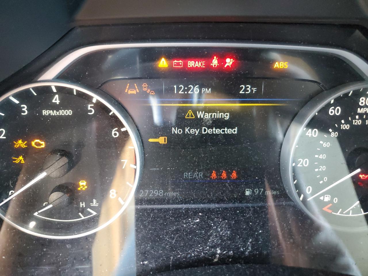2023 NISSAN MURANO SV VIN:5N1AZ2BS9PC111090