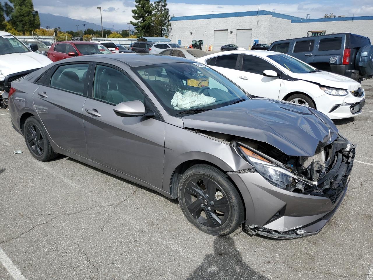 2023 HYUNDAI ELANTRA BLUE VIN:KMHLM4AJ5PU034031