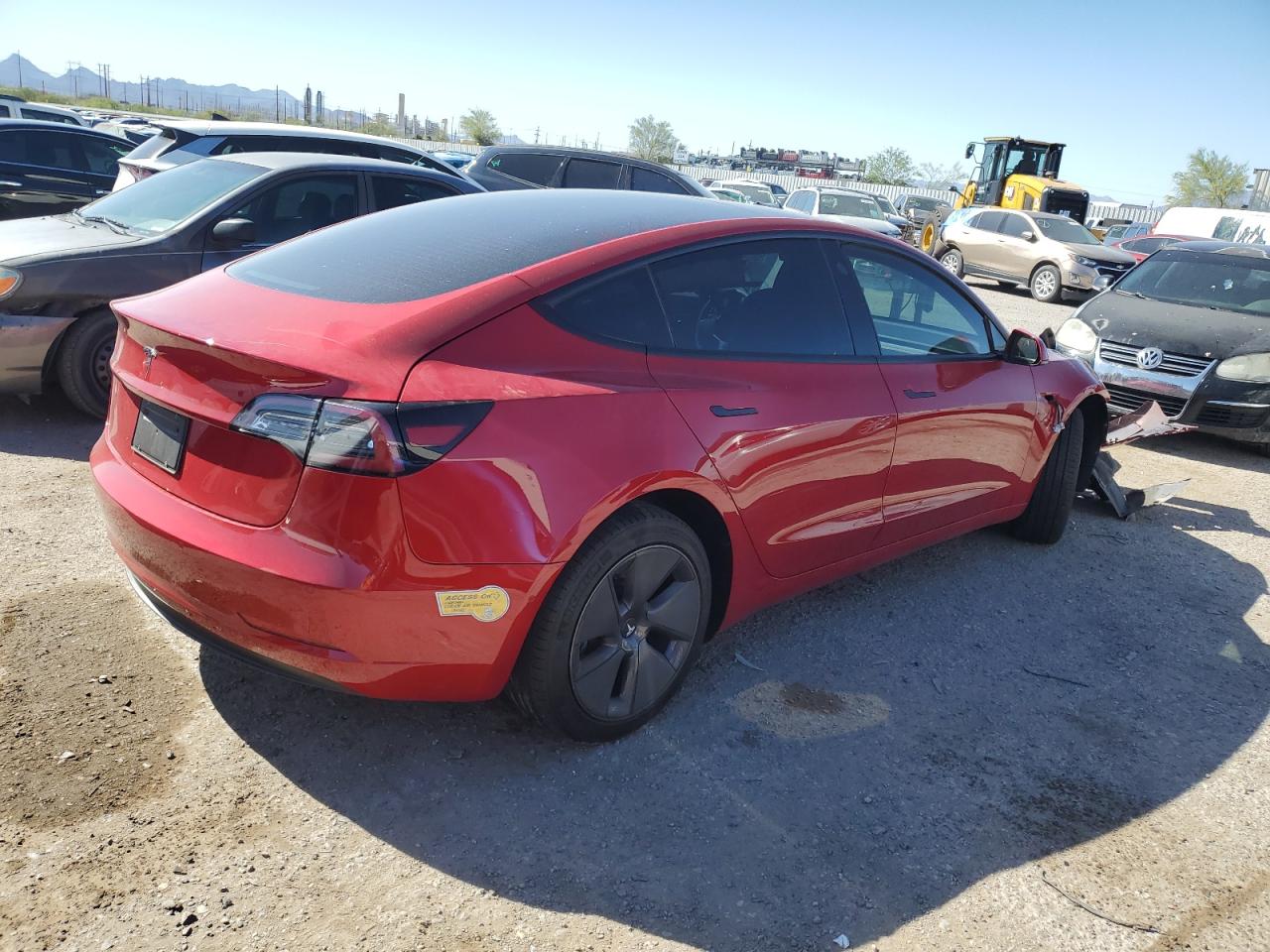 2022 TESLA MODEL 3  VIN:5YJ3E1EAXNF374436