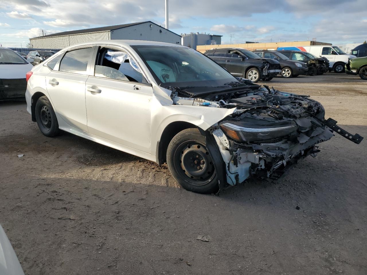 2022 HONDA CIVIC LX VIN:2HGFE2F23NH115311