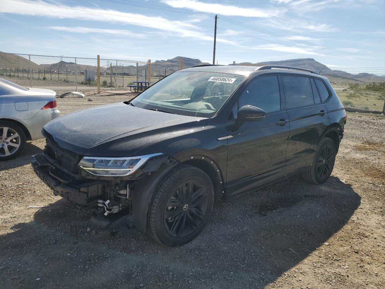 2022 VOLKSWAGEN TIGUAN SE R-LINE BLACK VIN:3VVCB7AX6NM109032