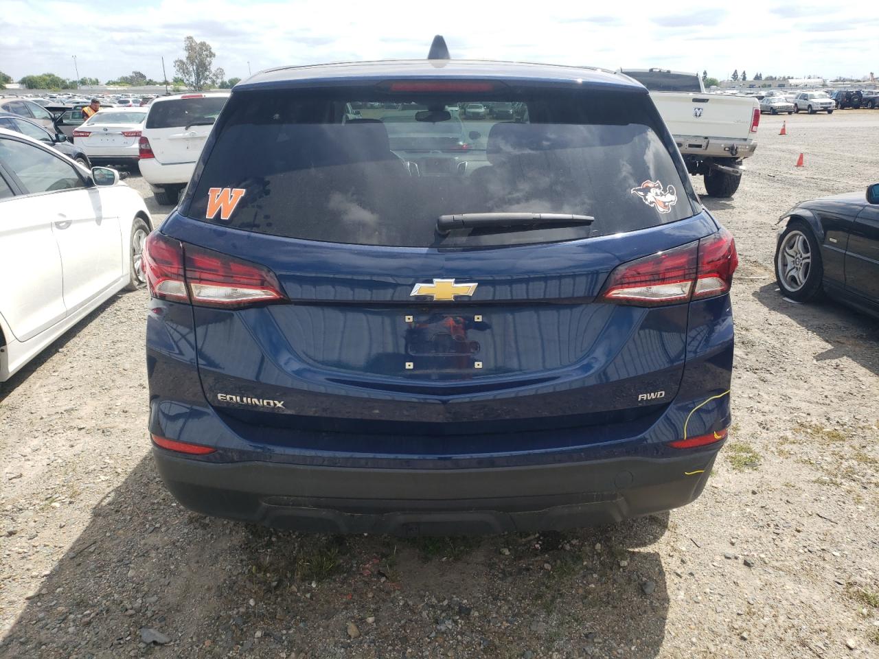 2022 CHEVROLET EQUINOX LS VIN:3GNAXSEV1NS229956