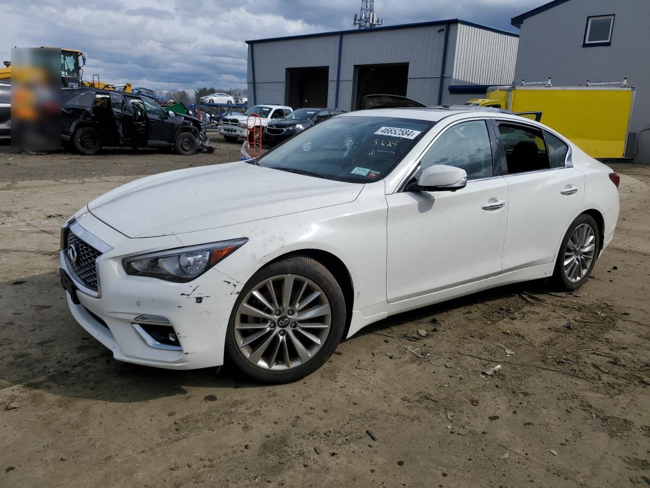 2022 INFINITI Q50 LUXE VIN:JN1EV7BR0NM341090