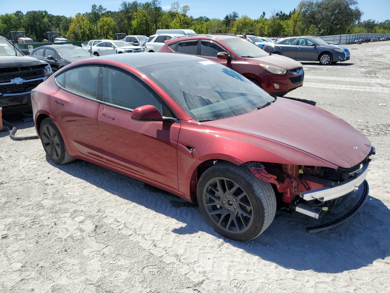 2024 TESLA MODEL 3  VIN:5YJ3E1EB8RF734110