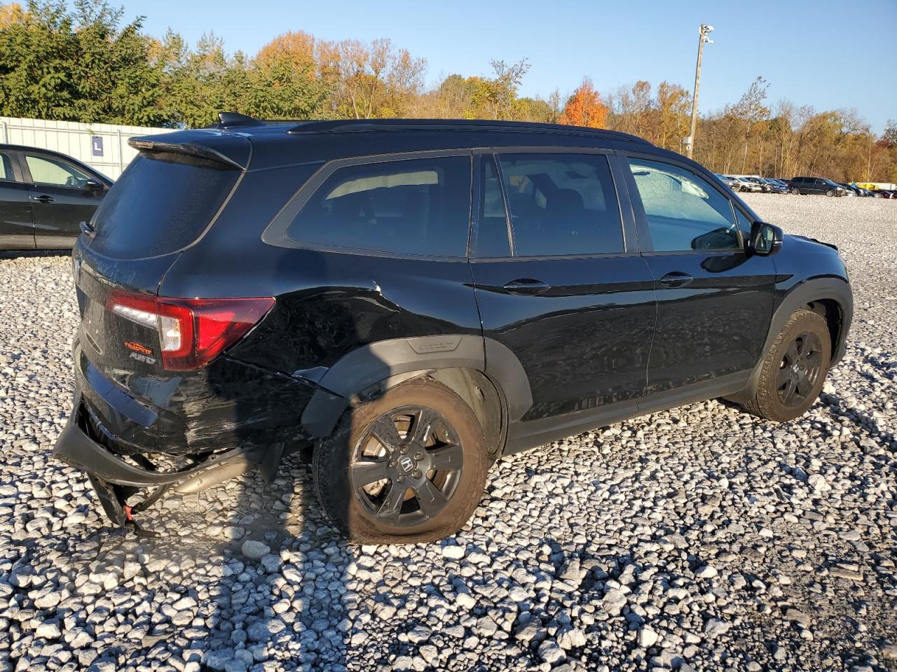 2022 HONDA PILOT TRAILSPORT VIN:5FNYF6H82NB062104