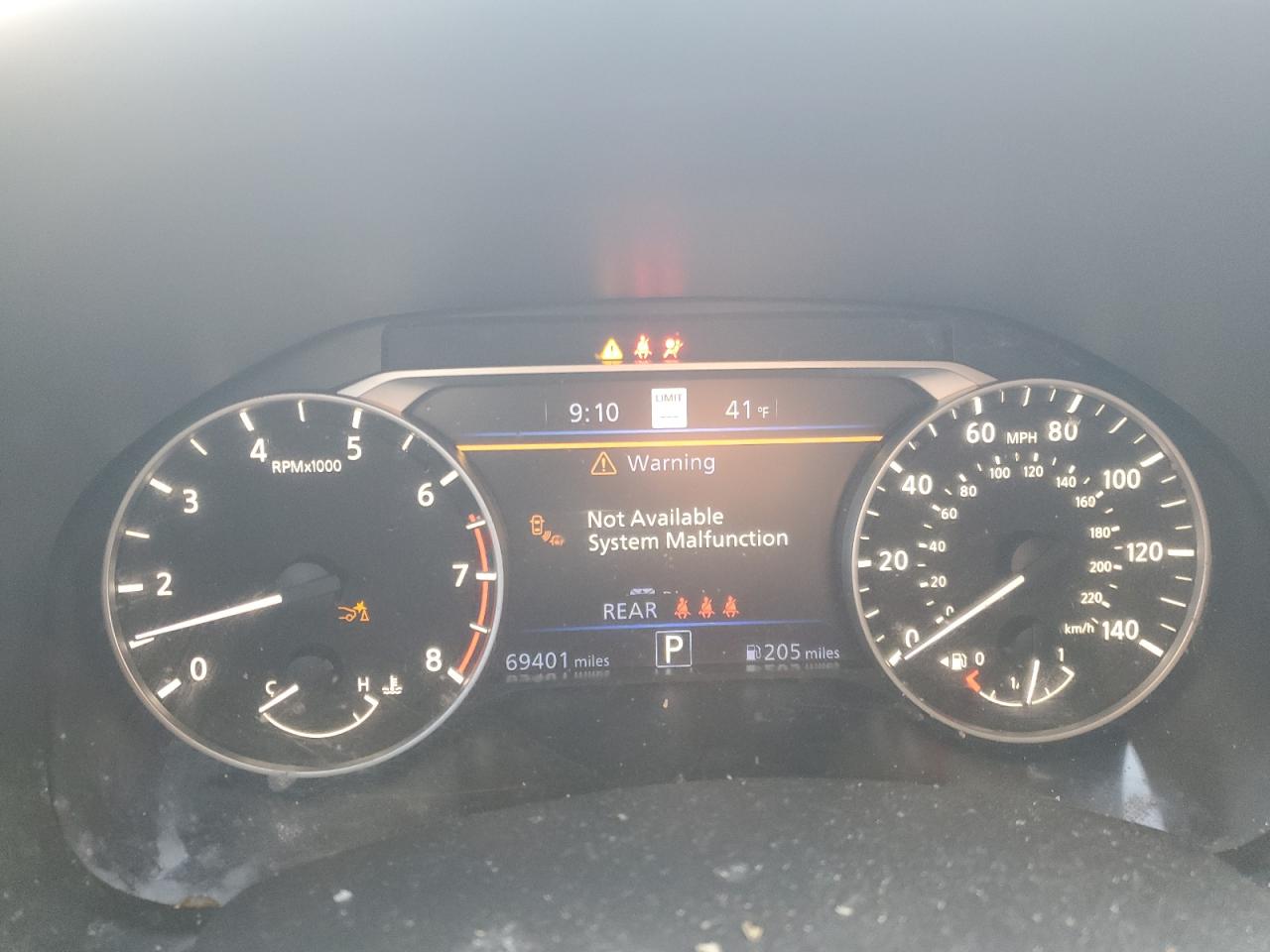 2023 NISSAN ALTIMA SL VIN:1N4BL4EV2PN399590