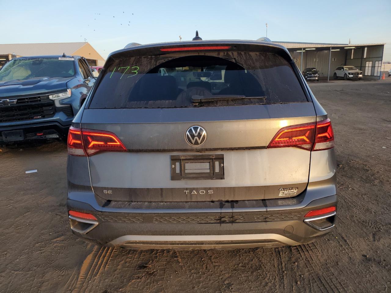 2022 VOLKSWAGEN TAOS SE IQ DRIVE VIN:3VVLX7B23NM025559