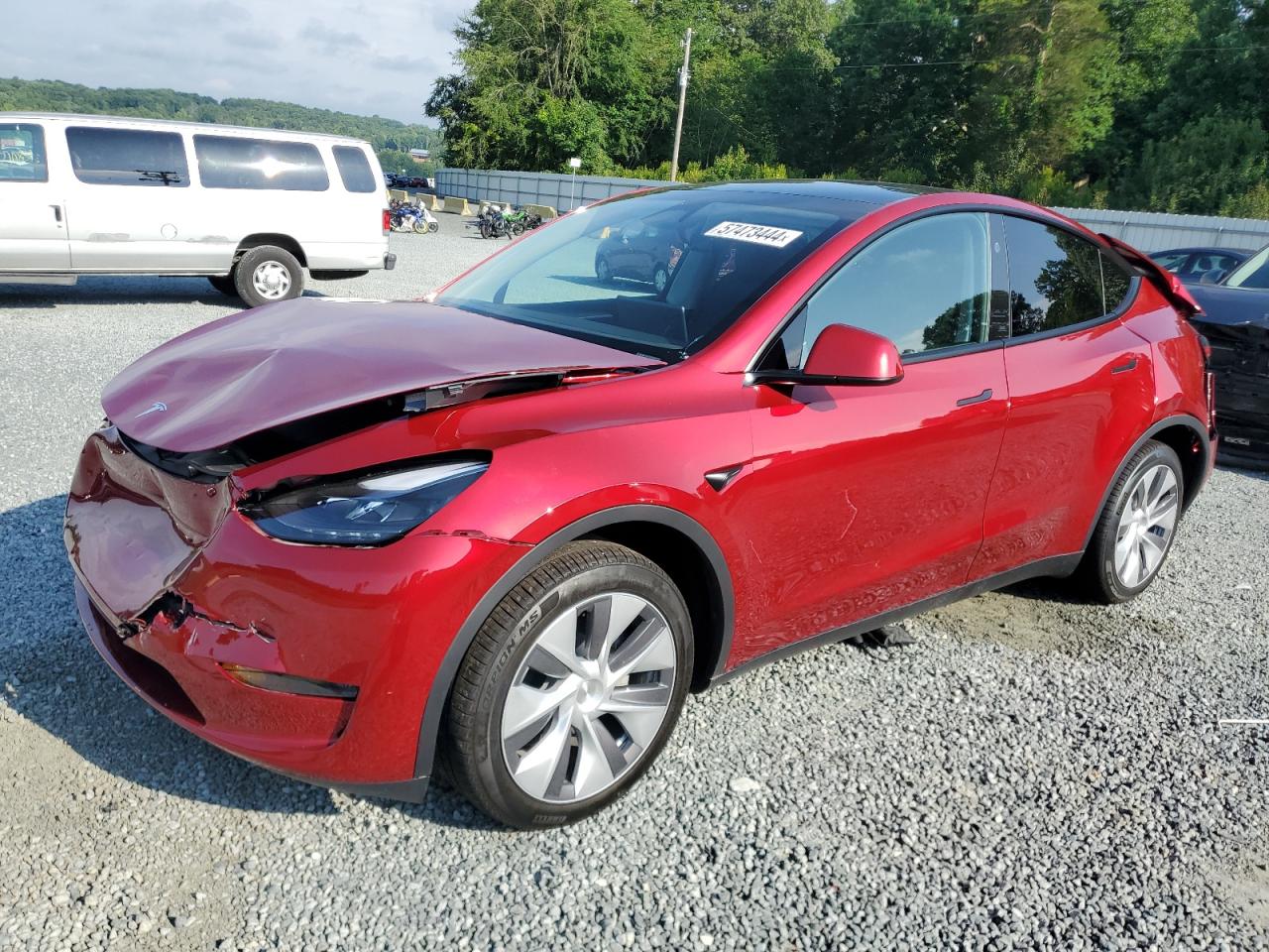 2024 TESLA MODEL Y  VIN:7SAYGDEE0RA277577