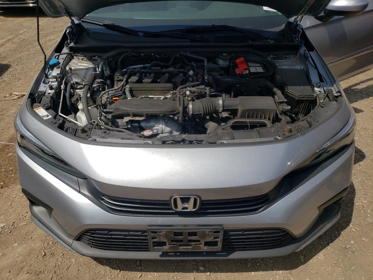 2022 HONDA CIVIC EX VIN:JHMFE1F76NX005495