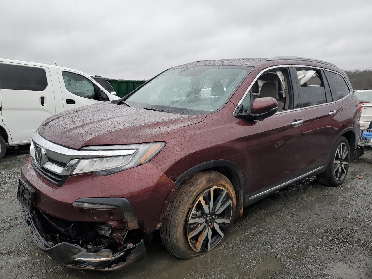 2022 HONDA PILOT TOURING VIN:5FNYF5H62NB003062