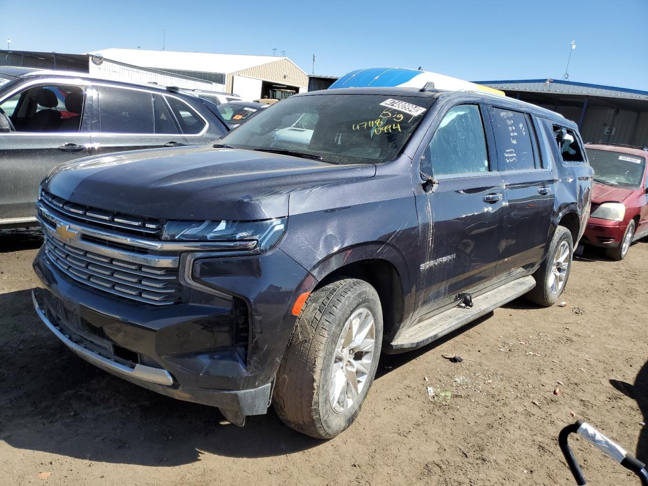 2022 CHEVROLET SUBURBAN K1500 PREMIER VIN:1GNSKFKD9NR236789