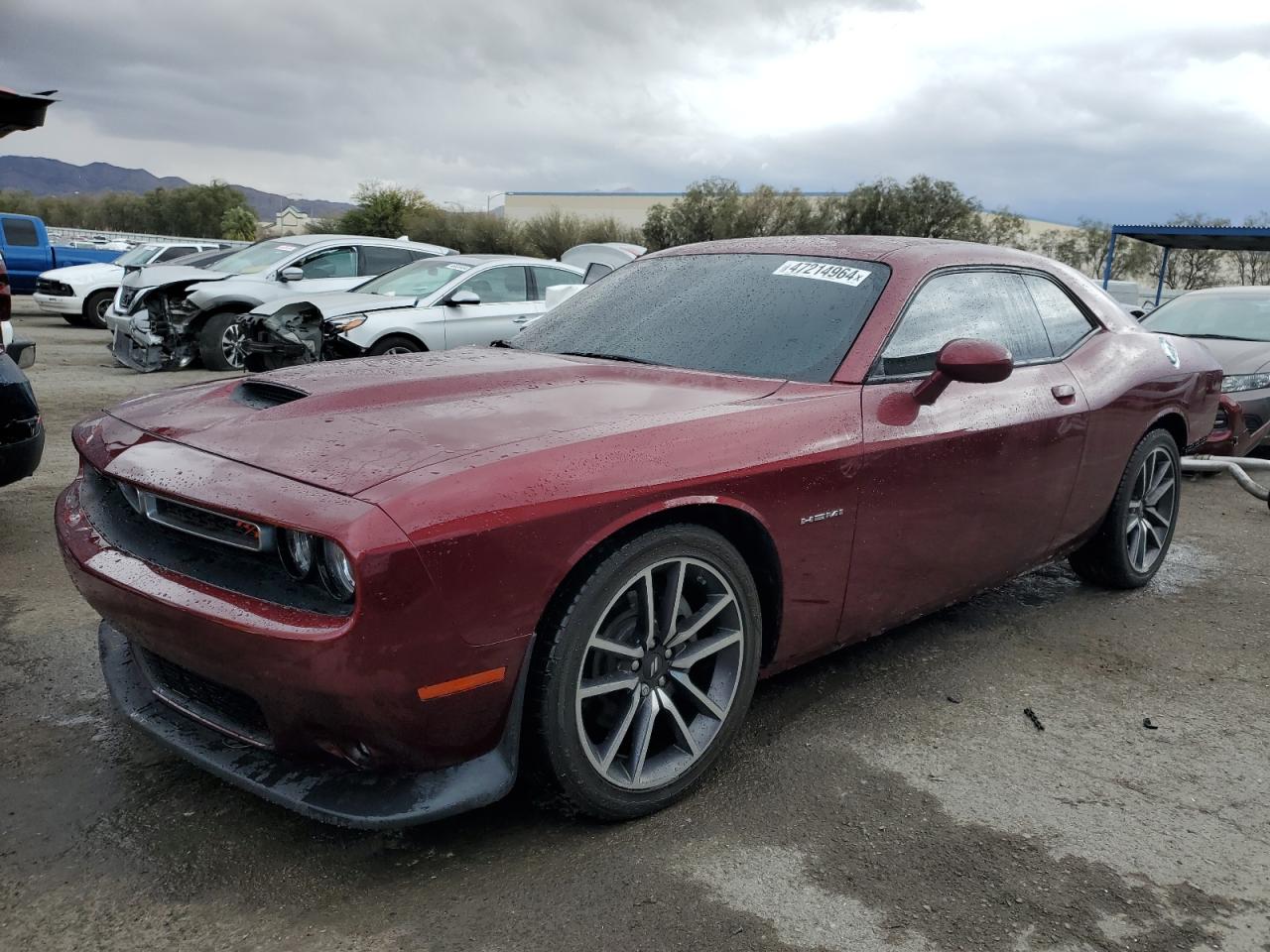 2022 DODGE CHALLENGER R/T VIN:2C3CDZBT5NH206872