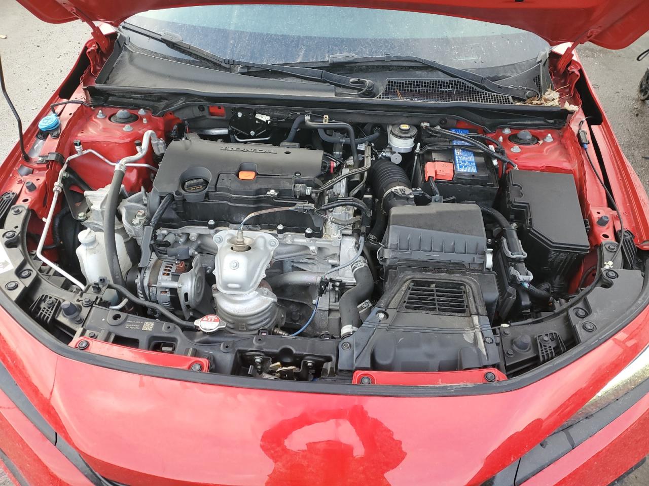 2022 HONDA CIVIC LX VIN:2HGFE2F2XNH595752