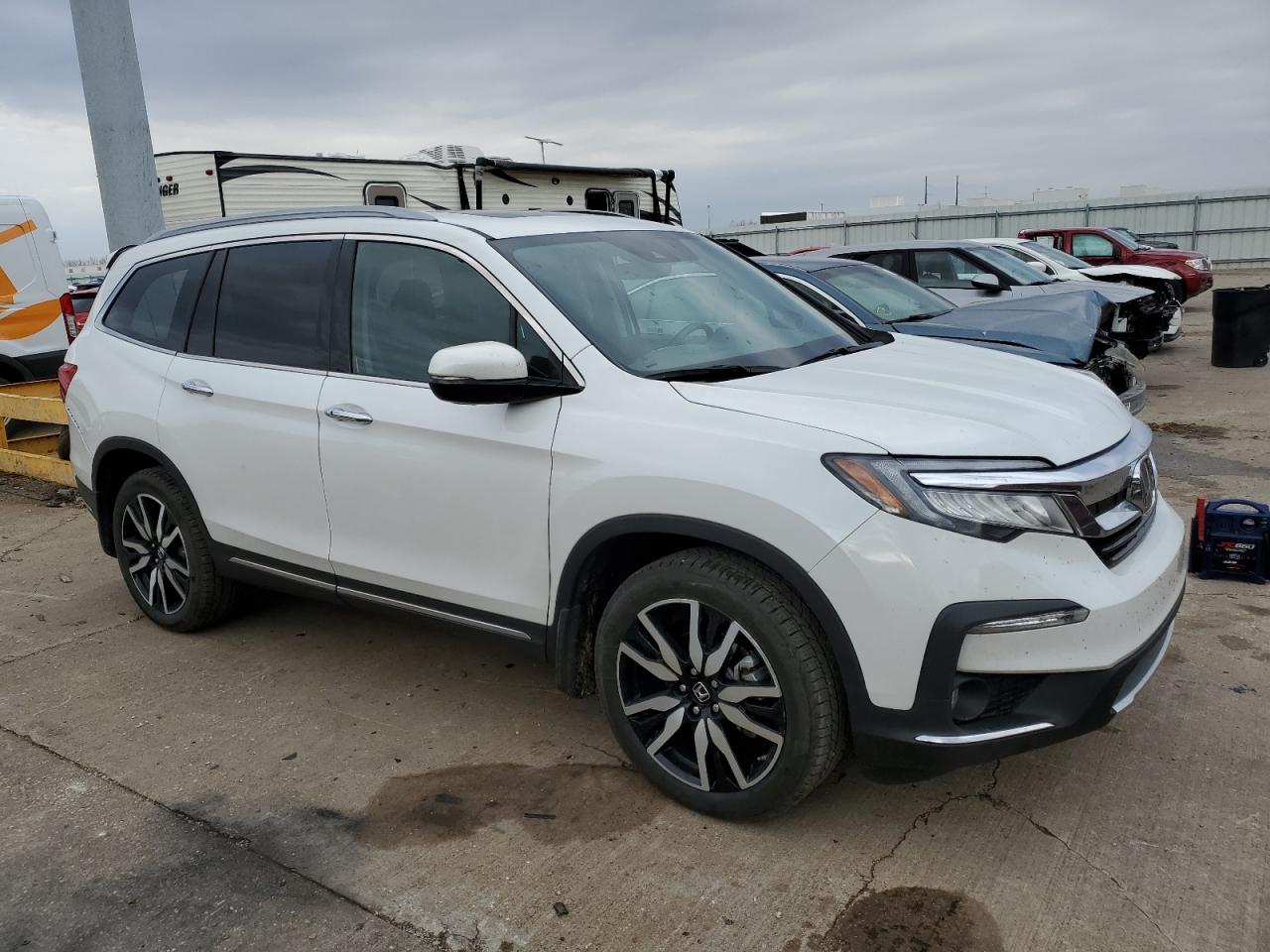 2022 HONDA PILOT TOURING VIN:5FNYF6H66NB068406