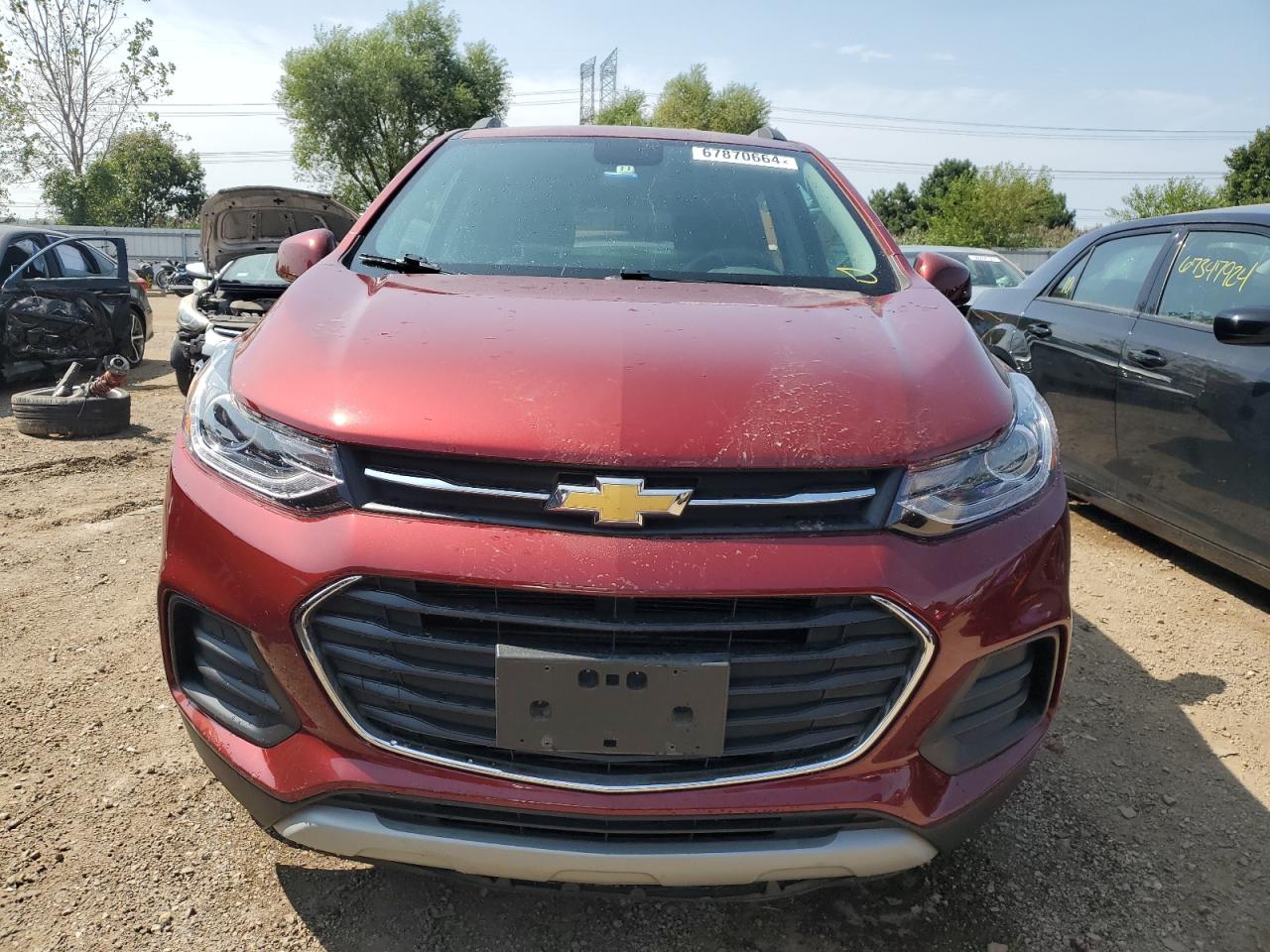 2022 CHEVROLET TRAX 1LT VIN:KL7CJPSM6NB558608