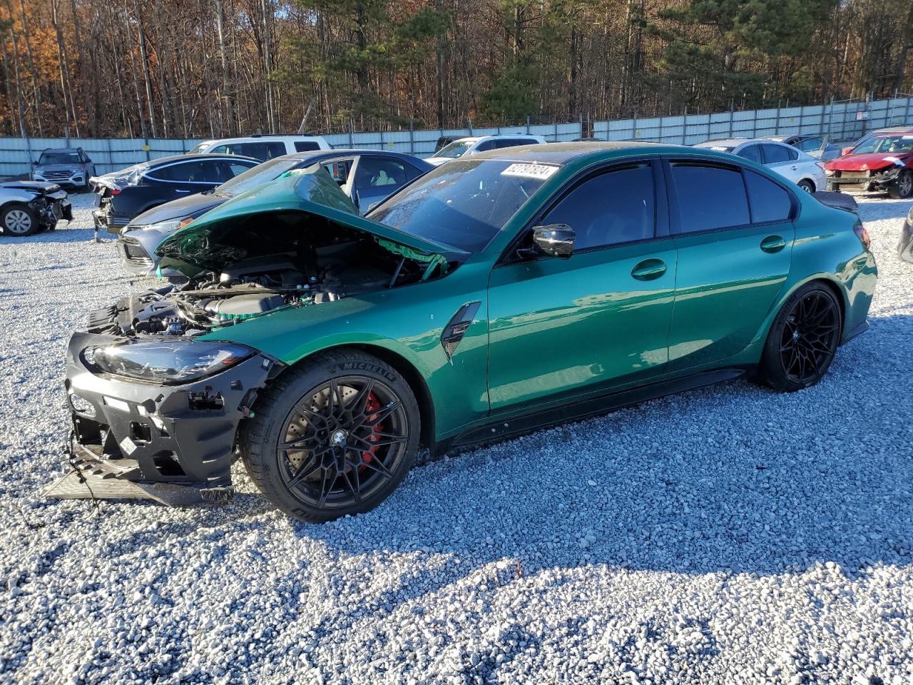 2024 BMW M3 COMPETITION VIN:WBS33AY01RFR98757