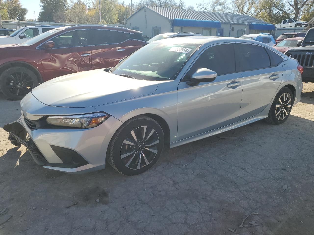2022 HONDA CIVIC EX VIN:2HGFE1F7XNH320274